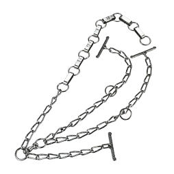 Łańcuch bydlęcy ze wzmocnionymi ogniwami, 6 mm, 70-110 cm