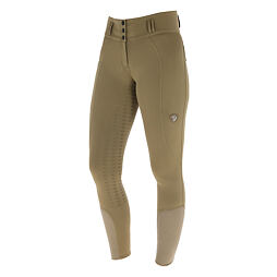 Damskie bryczesy jeździeckie z wysokim stanem Covalliero S/S 2026, brązowe