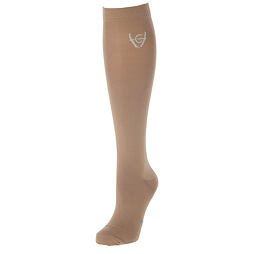 Podkolanówki Competition Covalliero S/S 2022, beżowe, rozmiar 34–36