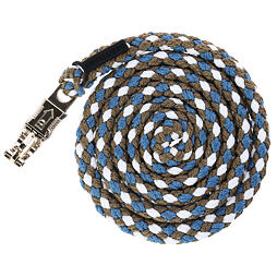 Smycz Hippo Covalliero S/S 2026 w kolorze dymno-niebieskim z karabińczykiem antypanicznym