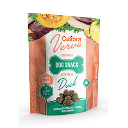 Calibra Dog Verve Półwilgotna przekąska świeża kaczka 150g