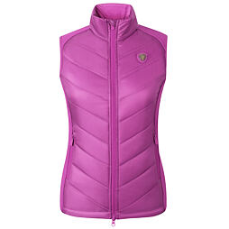 Kamizelka damska Covalliero S/S 2026, jasnojagodowa