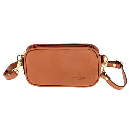 Torba biodrowa Covalliero S/S 2026 koniak