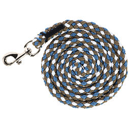 Smycz Hippo Covalliero S/S 2026, dymno-niebieska, klasyczny karabińczyk