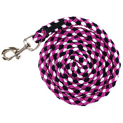 Smycz Hippo Covalliero S/S 2026, ciemnoniebieska/jasnojagodowa, klasyczny karabińczyk