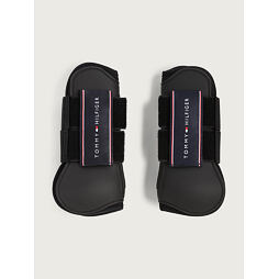 Ochraniacze na nogi Champion na przód TOMMY HILFIGER, czarne, rozmiar Full