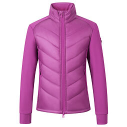 Dziecięca kurtka kombinowana  Covalliero S/S 2026, jasnojagodowa