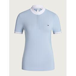 Koszulka wyścigowa damska TOMMY HILFIGER Linsey, jasnoniebieska