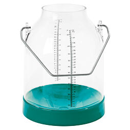 Bańka do udoju zielona, uchwyty 143 mm (Standart)