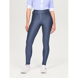 Leginsy damskie TOMMY HILFIGER Highland, kolor dymny niebieski