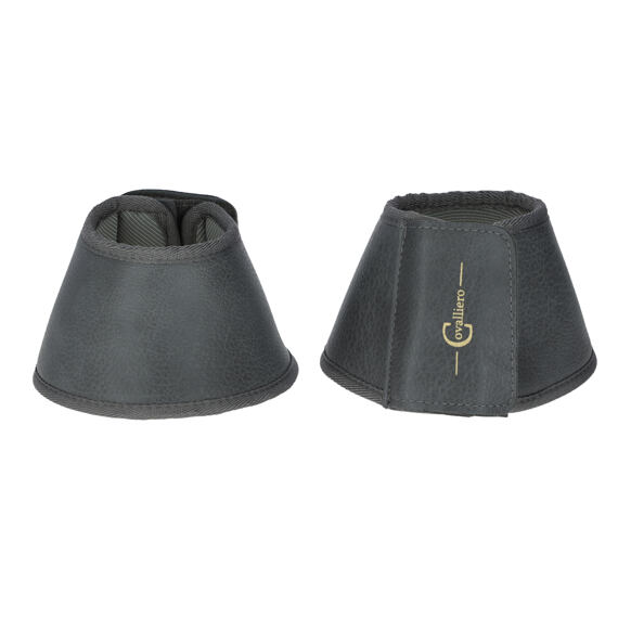 Dzwony-kalosze na kopyta Covalliero S/S 2023, szare