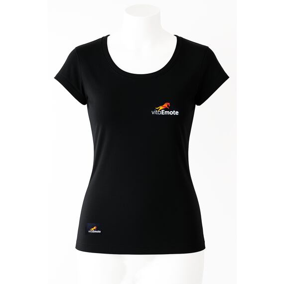 Koszulka VitaEmote, czarna