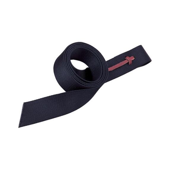 Westernowy pasek ściągający Weaver Leather, nylonowy, czarny