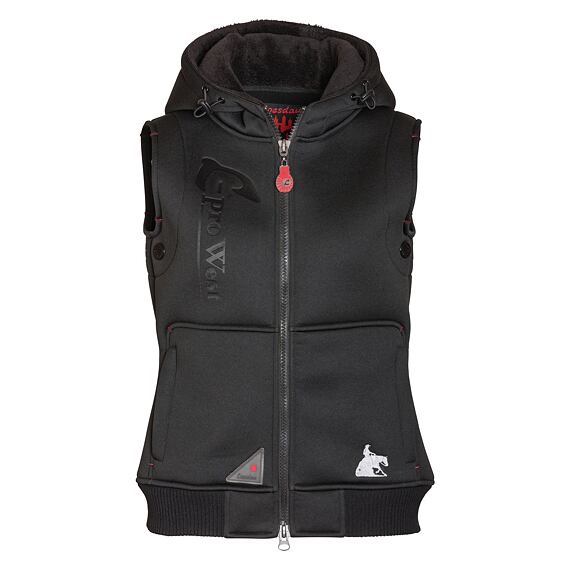 Westernowa neoprenowa kamizelka LproWest – czarna