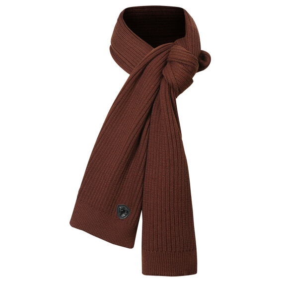 Damski szalik Covalliero A/W 2023, brązowy