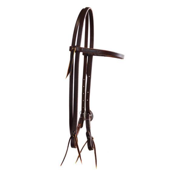 Ogłowie Paul Taylor 350 Western, klasyczny pałąk, okucia ze stali nierdzewnej