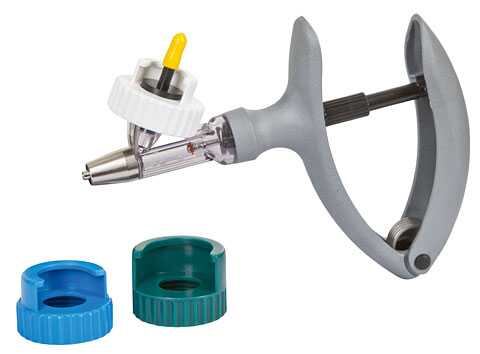 Strzykawka HSW ECO-MATIC® z uniwersalnymi adapterami, LL, 1,0 ml