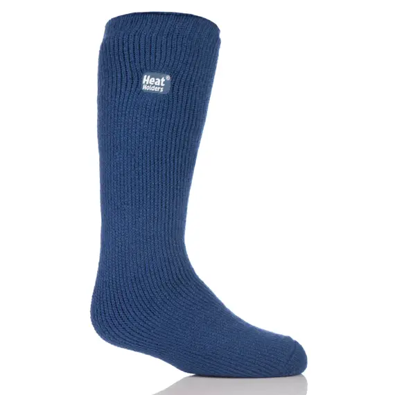 Dziecięce termopodkolanówki HEAT HOLDERS niebieskie, rozm. 27-33