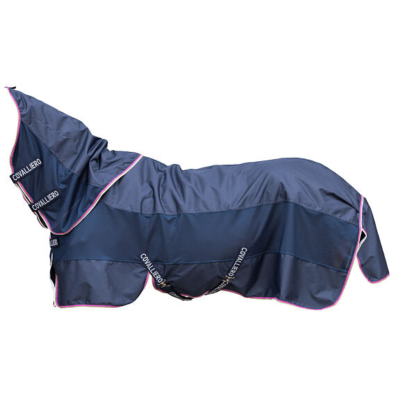 Koc outdoorowy Covalliero S/S 2026 ciemnoniebieski