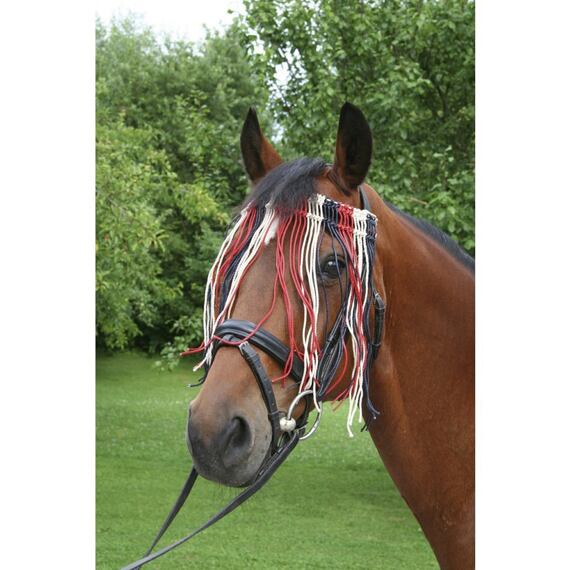 Naczółek z frędzlami przeciw owadom