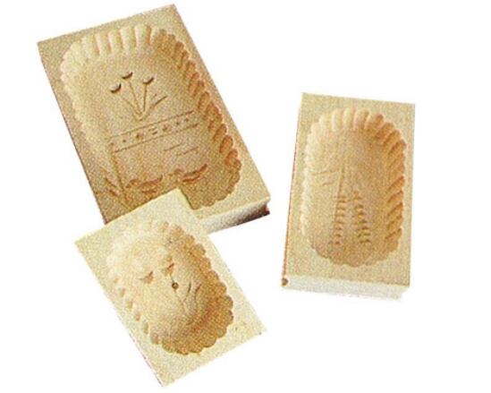 Drewniana foremka do masła 250g