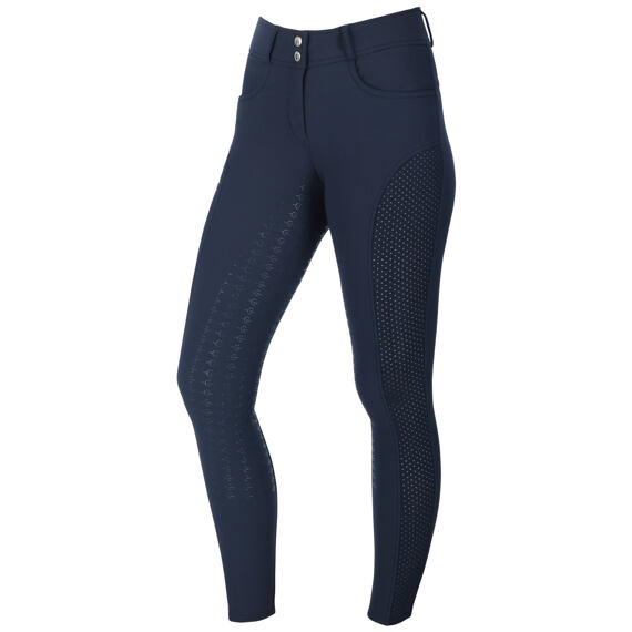 Damskie bryczesy jeździeckie Covalliero S/S 2023, ciemnoniebieskie
