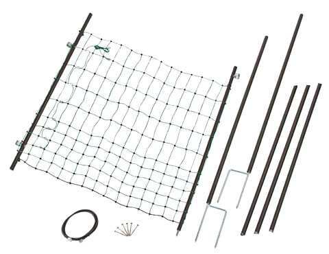 Bramka do siatek dla elektrycznych ogrodzeń, wysokość 125 cm, długość 86 cm