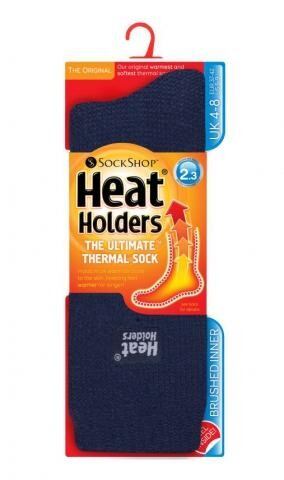 Damskie termiczne skarpety HEAT HOLDERS, indygo, rozm: 37-41