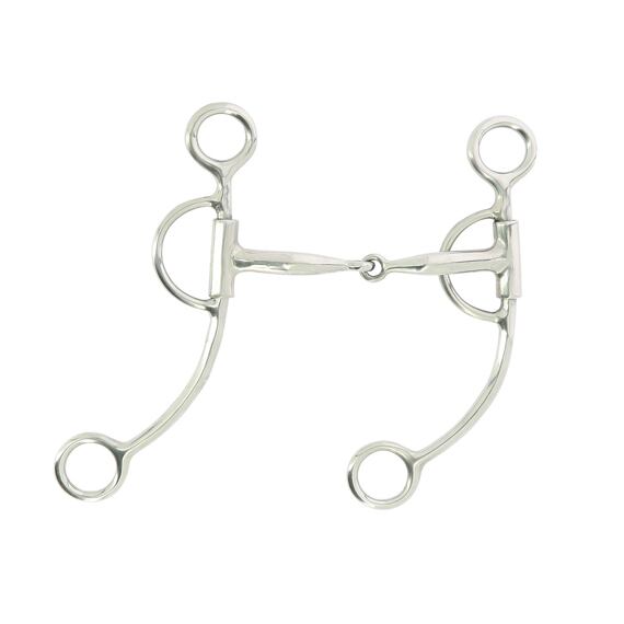Westernowe łamane wędzidło FEELING Brise, rozm. 13,5 cm