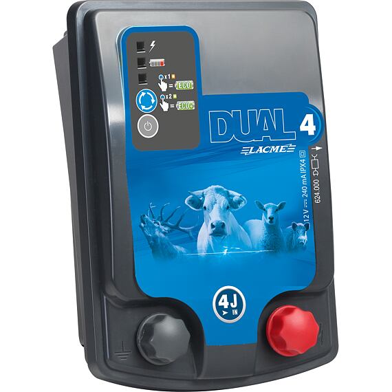 Ogrodzeniowe kombinowane źródło DUAL D4 12V/230V 4J