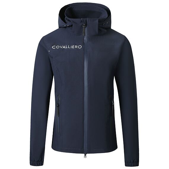 Kurtka wodoodporna Covalliero S/S 2025 damska, ciemnoniebieska