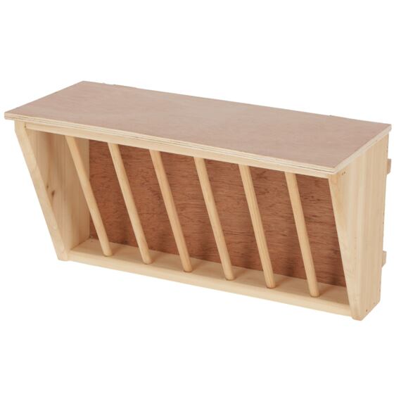 Drewniane łóżeczko wiszące 37x17x20 cm