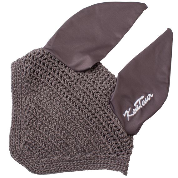 Nauszniki KENTAUR z haftem, ciemnoszare, rozm: Full