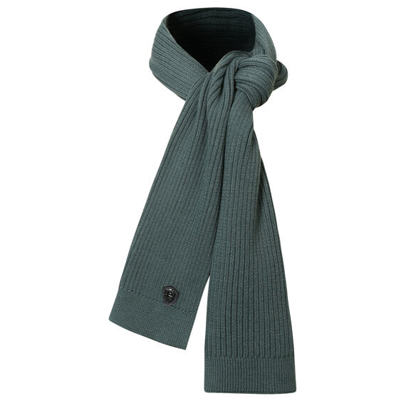 Damski szalik Covalliero A/W 2023, nefrytowa zieleń