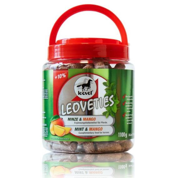 Przysmaki LEOVET Leoveties, mięta-mango, 1,1 kg
