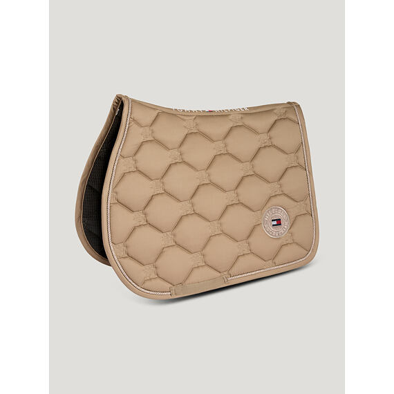 Podkładka pod czaprak TOMMY HILFIGER Liberty, kolekcja 2025, beżowa, rozmiar Full