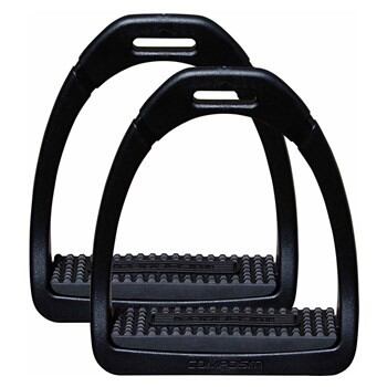 Strzemiona dziecięce COMPOSITI, roz: 10 cm, czarne