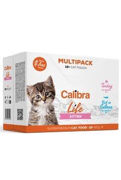 Calibra Cat Life Kitten Multipack saszetki dla kotów 12 x 85g