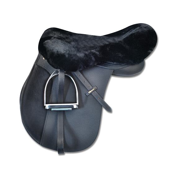 Pokrowiec na siedzisko WALDHAUSEN, prawdziwy baranek