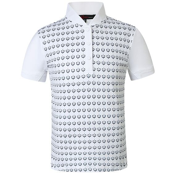 Koszulka wyścigowa dziecięca Covalliero S/S 2024, granatowa