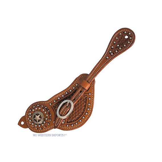 Westernowe paski do ostróg Star