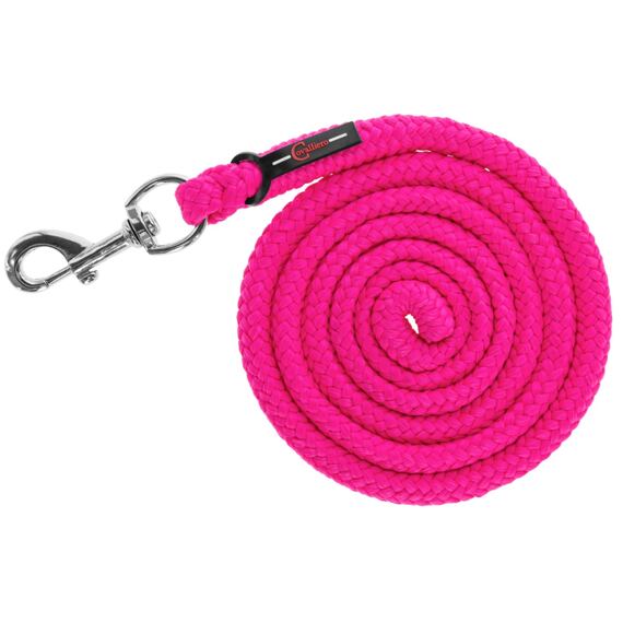 Smycz Hippo z klasycznym karabińczykiem 200cm, różowa