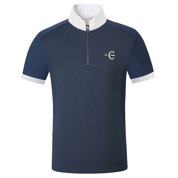 Koszulka wyścigowa dziecięca Covalliero S/S 2026, ciemnoniebieska