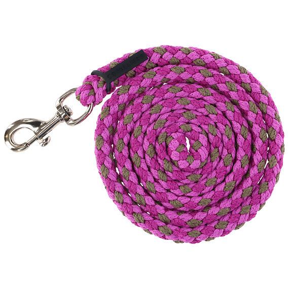 Smycz Hippo Covalliero S/S 2026 light berry, klasyczny karabińczyk