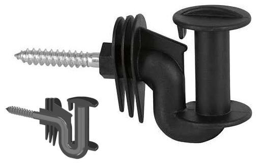 Narożny izolator do taśmy Cavallo z wzmocnieniem i wkrętem