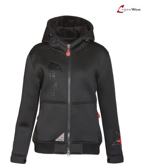 Westernowa kurtka neoprenowa LproWest – czarna / unisex