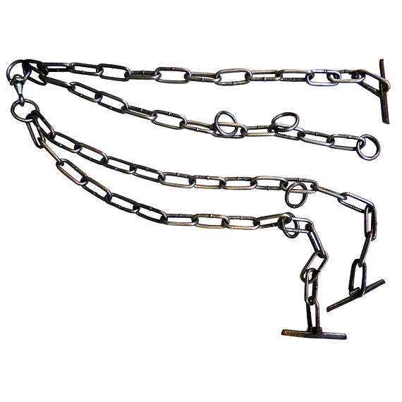 Podwójna uprząż dla bydła, grubość 6 mm