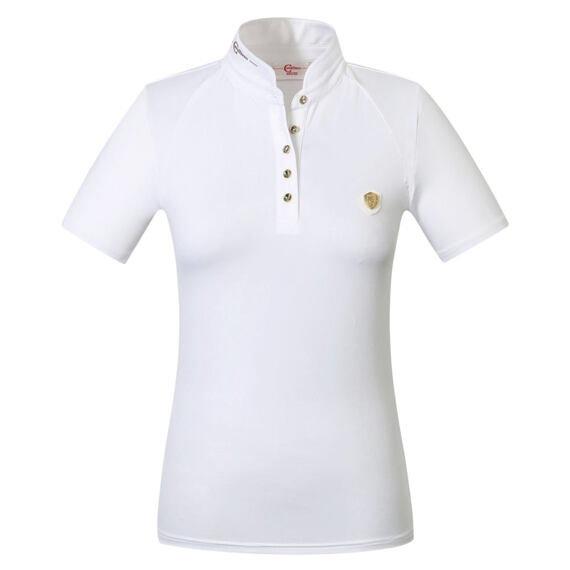 Koszulka konkursowa Goldana, damska, biała