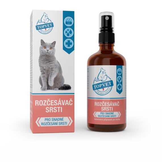 Topvet for Pets Hair Detangler dla kotów, 100 ml