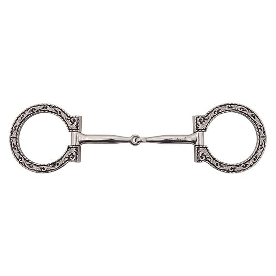 Westernowe wędzidło typu D QUALCRAFT Antigue